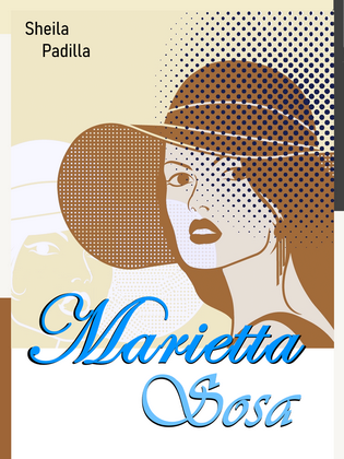 portada con rostro de mujer bajo pamela